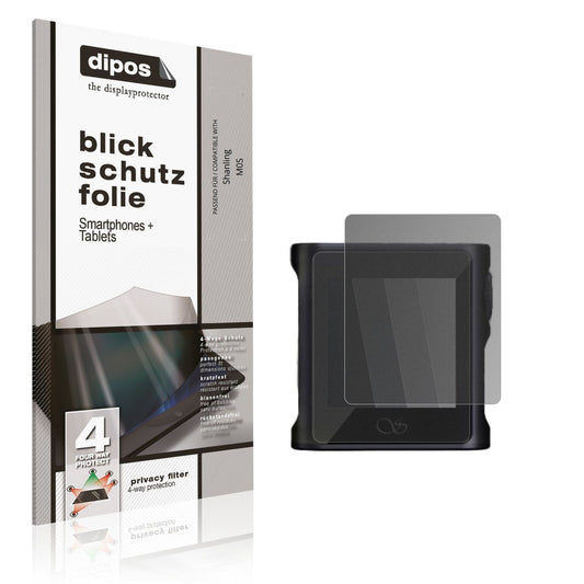 Blickschutzfolie für Shanling M0S matt Schutzfolie Privacy