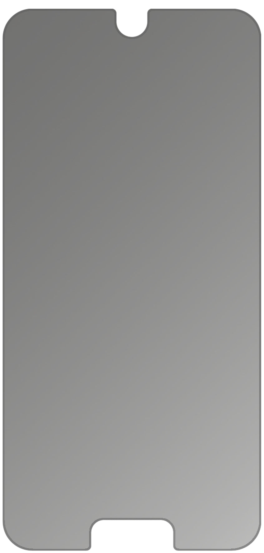 dipos Displayschutz für Sharp Aquos R Compact, mattierte Oberfläche, Blickschutzfilter und perfekter Passform