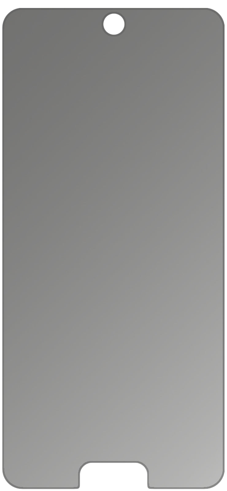 dipos Displayschutz für Sharp Aquos R2 Compact, mattierte Oberfläche, Blickschutzfilter und perfekter Passform