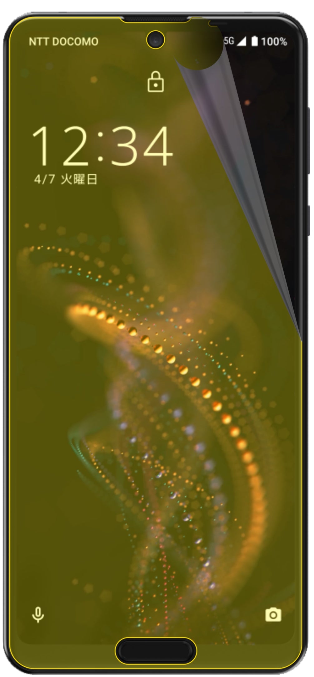 dipos Displayschutz für Sharp Aquos R5G, transparente Oberfläche, geringe Dicke und perfekte Passform
