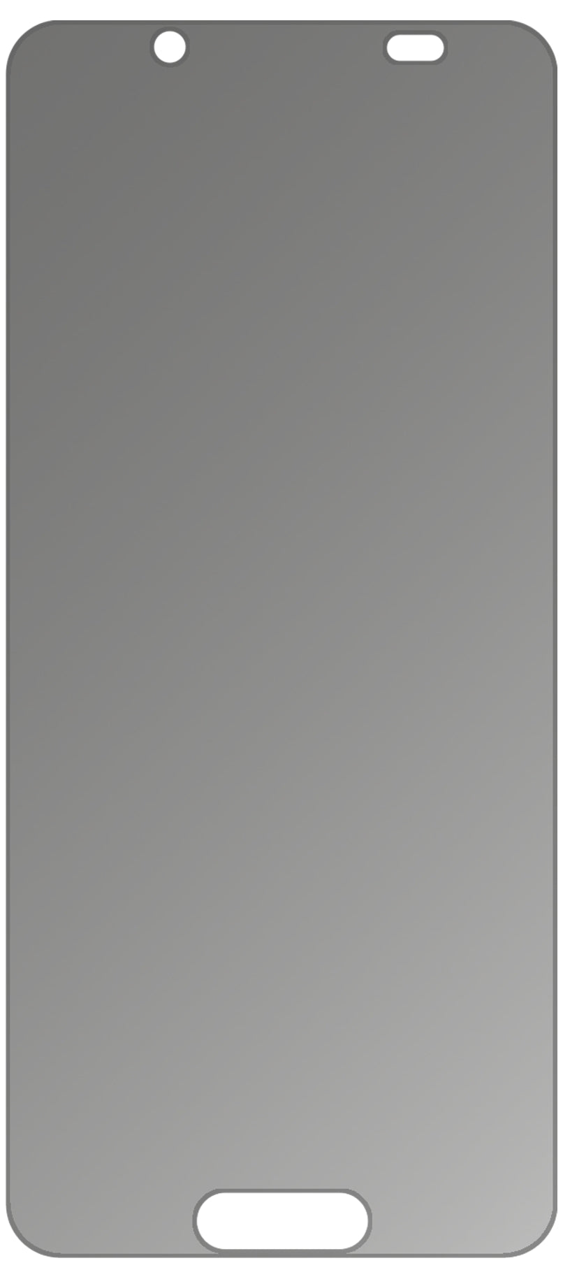 dipos Displayschutz für Sharp Aquos Sense3, mattierte Oberfläche, Blickschutzfilter und perfekter Passform
