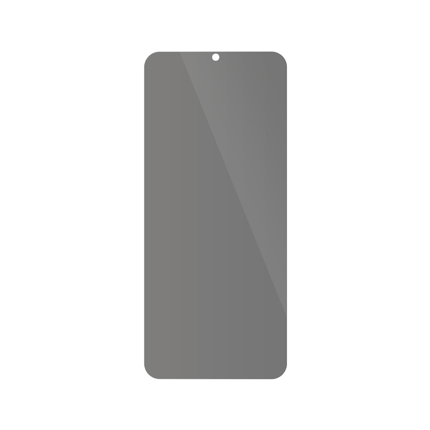 dipos Displayschutz für Sharp Aquos V6, mit Blickschutzfilter und perfekter Passform auch für die Rundungen
