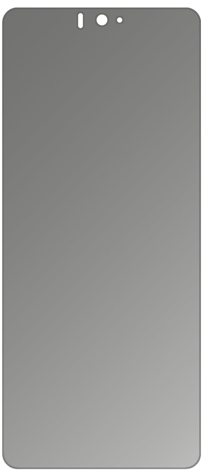 dipos Displayschutz für Sharp Aquos Zero, mattierte Oberfläche, Blickschutzfilter und perfekter Passform