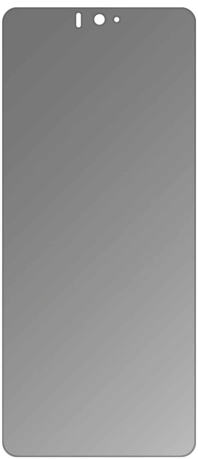 dipos Displayschutz für Sharp Aquos Zero, mattierte Oberfläche, Blickschutzfilter und perfekter Passform