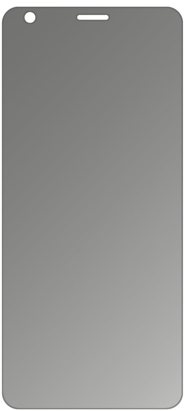 dipos Displayschutz für Sharp B10, mattierte Oberfläche, Blickschutzfilter und perfekter Passform