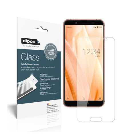 Perfekte Passform und ultimative Qualität: Unser 9H Panzerglas bietet Schutz für Sharp-Aquos Sense3