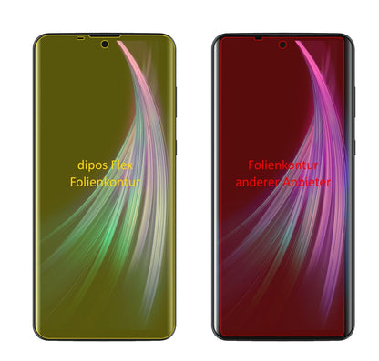 2x 3D Full Cover Schutzfolie für Sharp Aquos Zero 2
