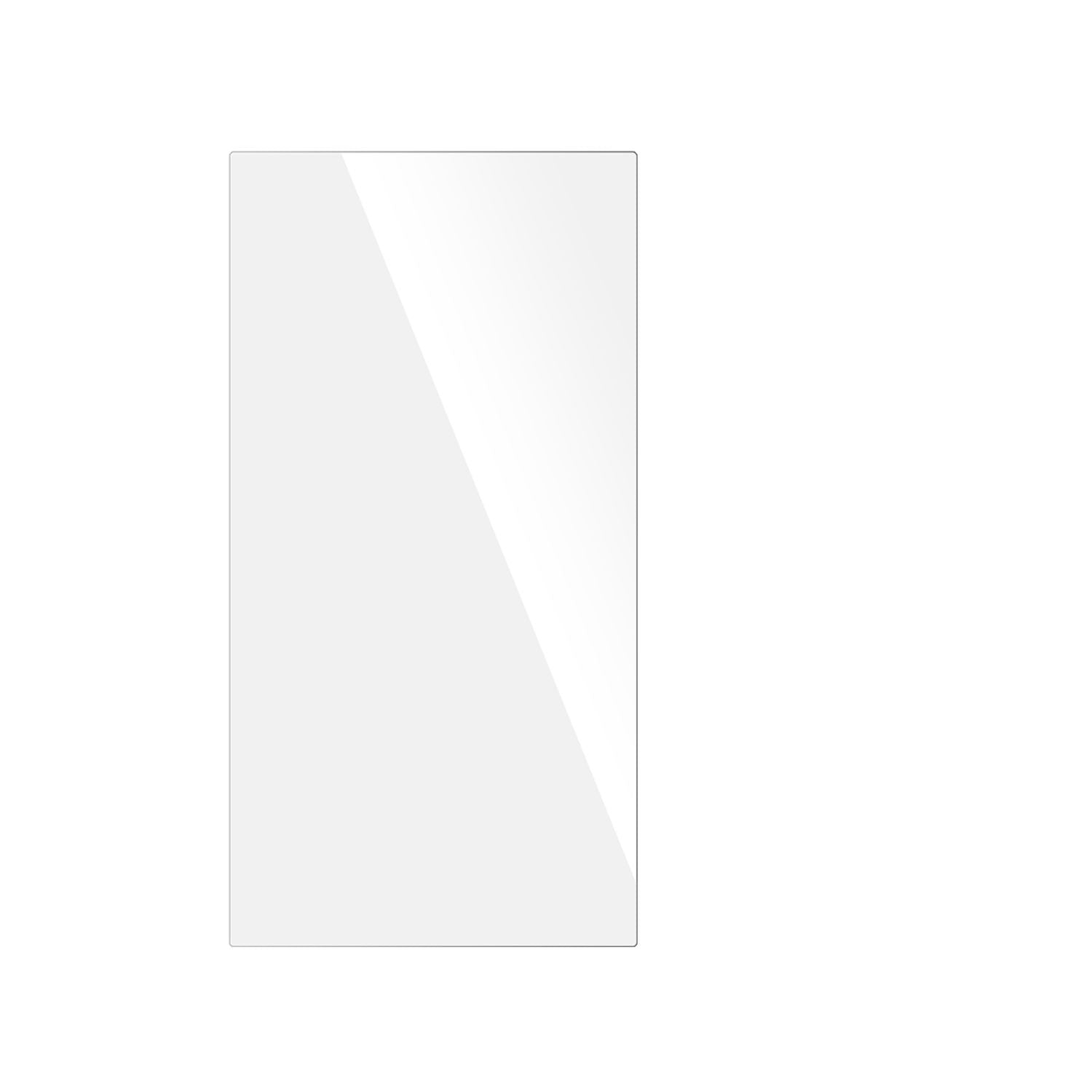 dipos Displayschutz für Shelly Wall Display X2, transparente Oberfläche, geringe Dicke und perfekte Passform