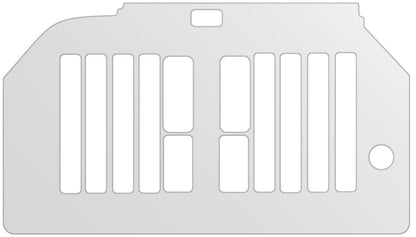 dipos Displayschutz für Siemens EQ.6 TE603501DE Series 300 Tropfblech, mattierte Oberfläche, geringe Dicke und perfekte Passform