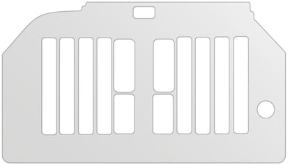 dipos Displayschutz für Siemens EQ.6 TE613501DE Series 300 Tropfblech, mattierte Oberfläche, geringe Dicke und perfekte Passform