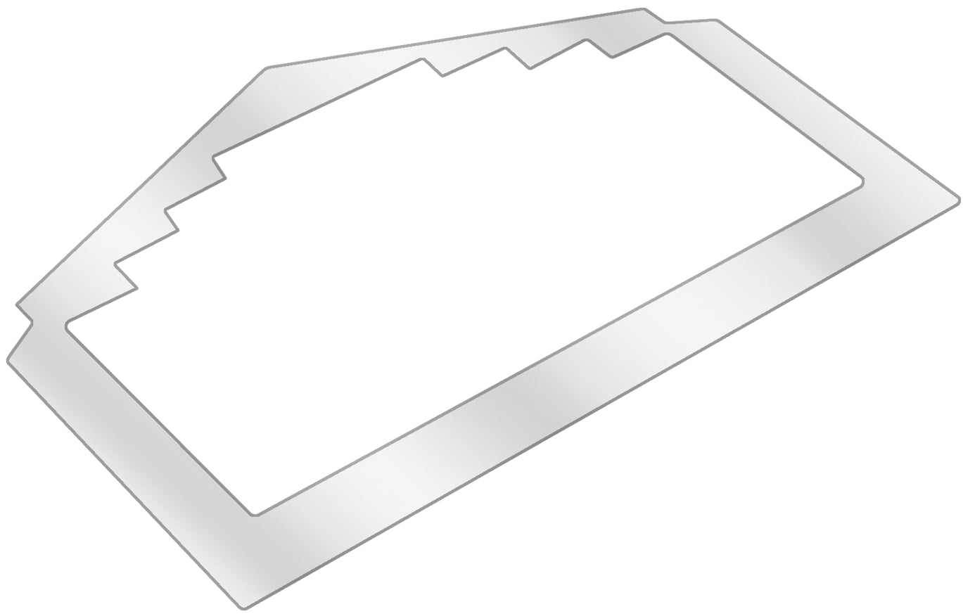 dipos Displayschutz für Siemens EQ9 PLUS Connect s700 Tropfblech, transparente Oberfläche, geringe Dicke und perfekte Passform