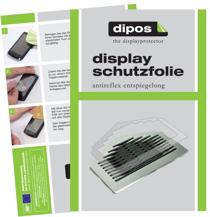 1x Schutzfolie matt für Siemens EQ9 PLUS Connect s700 Tropfblech Display-Schutzfolie