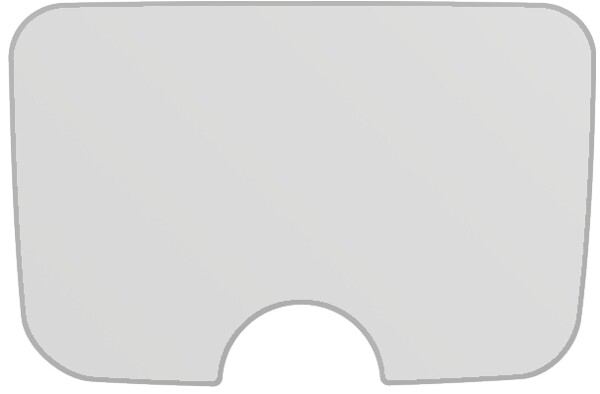 dipos Displayschutz für SilverCrest Monsieur Cuisine Connect, mattierte Oberfläche, geringe Dicke und perfekte Passform