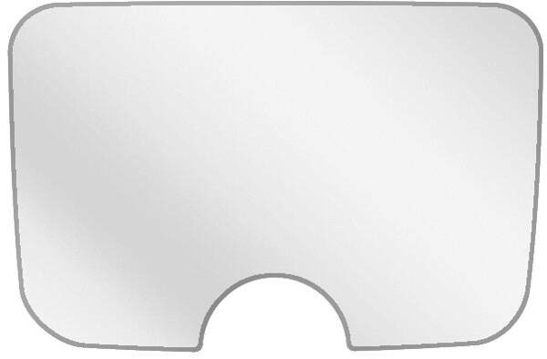 dipos Displayschutz für SilverCrest Monsieur Cuisine Connect, transparente Oberfläche, geringe Dicke und perfekte Passform