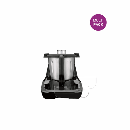 2x Schutzfolie klar für SilverCrest Monsieur Cuisine compact SMCC 1100 A1 Display-Schutzfolie