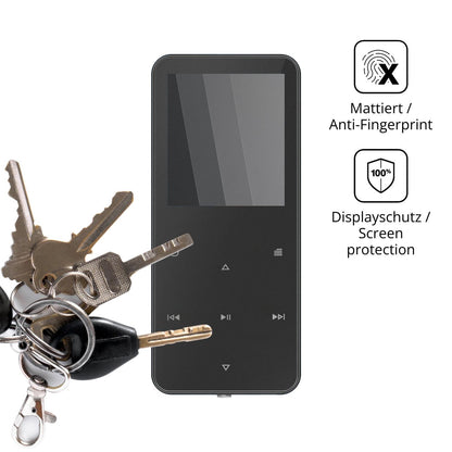 dipos Displayschutz für Skibiles M15, mattierte Oberfläche, Blickschutzfilter und perfekter Passform