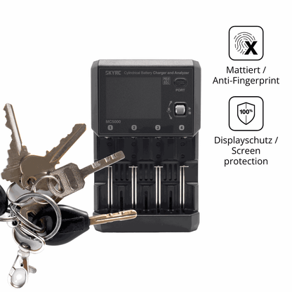 Blickschutzfolie für SkyRC MC5000 matt Schutzfolie Privacy