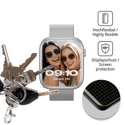 dipos Displayschutz für SLOKSFil G104, transparente Oberfläche, geringe Dicke und perfekte Passform