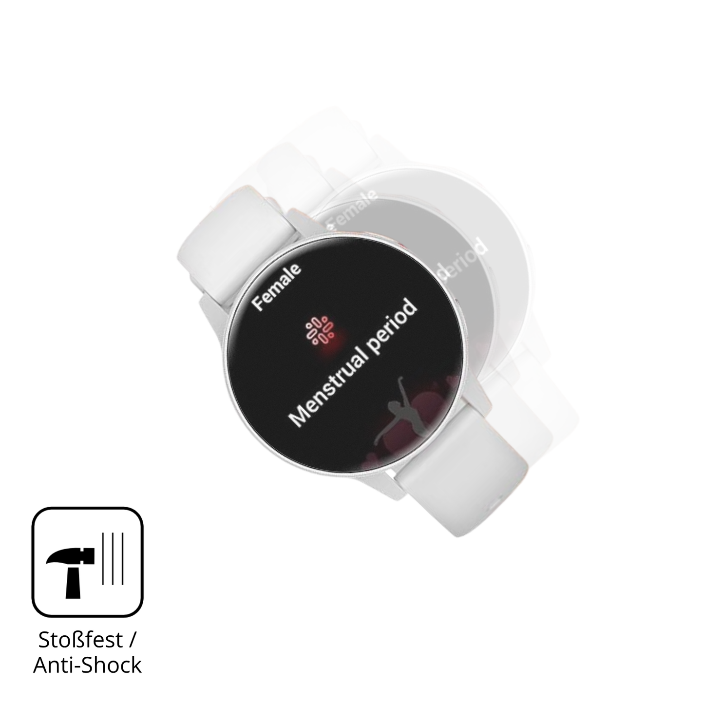 Schutz gegen Kratzer auf dem SLOKSFil i179 Glas durch Schlüssel, Stöße gegen die Tischkante oder Stürze