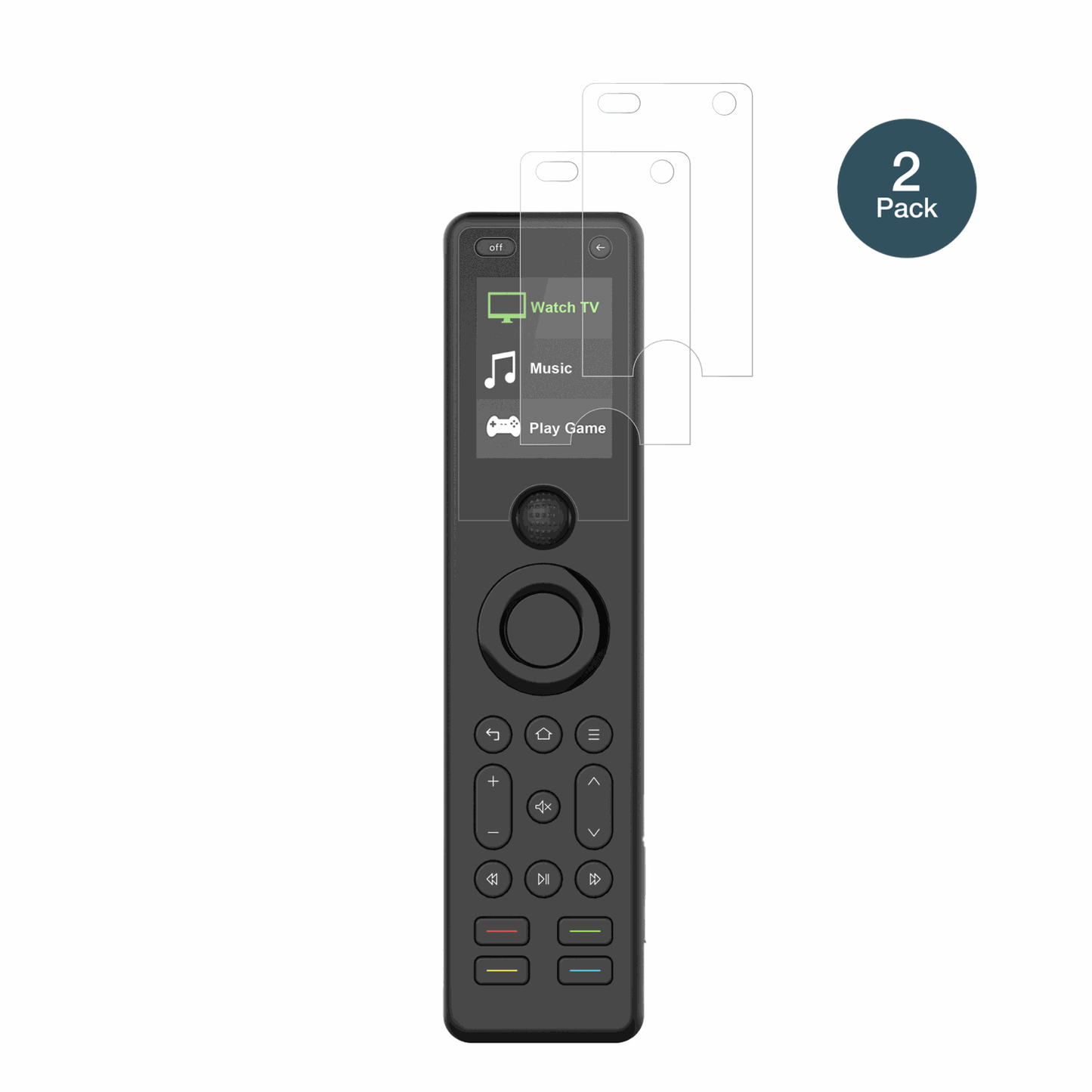 SofabatonX1S mit aufgebrachter dipos Panzerfolie, die lästige Fingerabdrücke minimiert