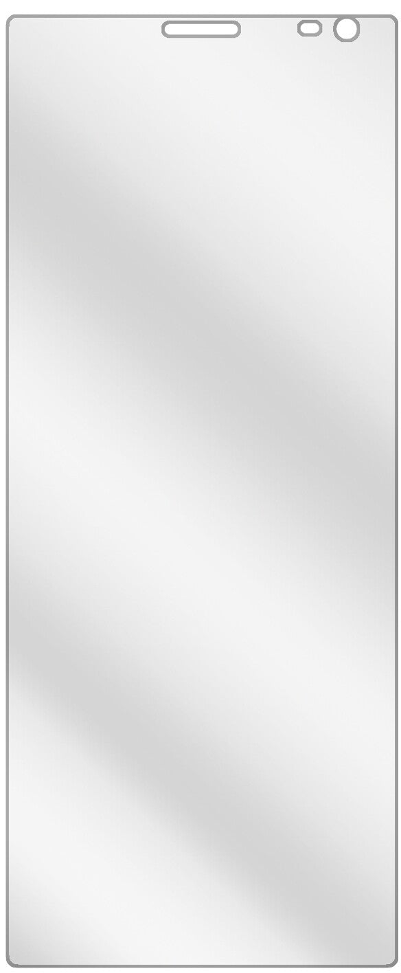 dipos Displayschutz für Sony Xperia 10, transparente Oberfläche, geringe Dicke und perfekte Passform