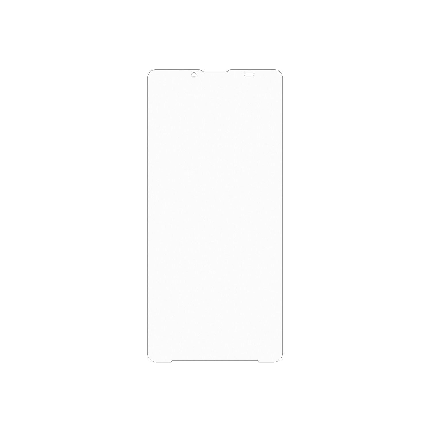 dipos Displayschutz für Sony Xperia 10 VIII, mattierte Oberfläche, geringe Dicke und perfekte Passform