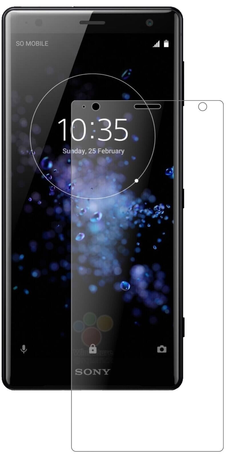 dipos Displayschutz für Sony Xperia XZ2 Premium, mattierte Oberfläche, robuste Festigkeit und perfekte Passform