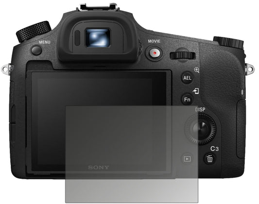 Blickschutzfolie von dipos passend für Sony Cyber-Shot DSC-RX10, präziser Zuschnitt und blasenfrei montiert