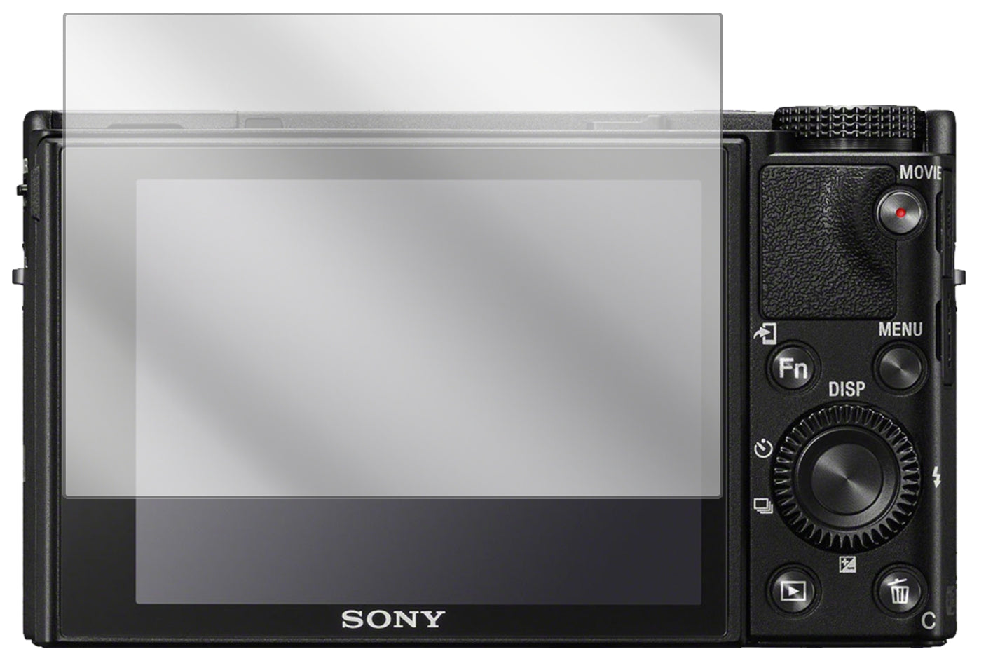 1x Schutzfolie klar für Sony Cyber-Shot DSC-RX100 Display-Schutzfolie