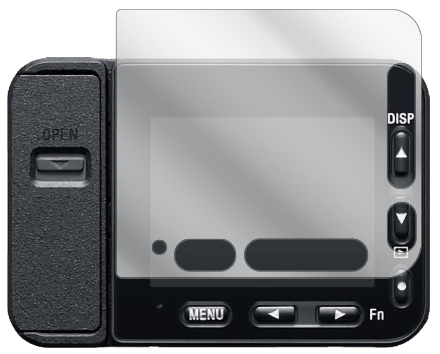 2x Schutzfolie klar für Sony DSC-RX0M2 Display-Schutzfolie