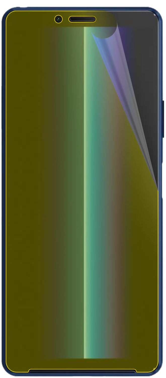 3x 3D Full Cover Schutzfolie für Sony Xperia 10 II