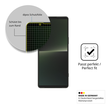 Schutz gegen Kratzer auf dem Sony Xperia 1 V Glas durch Schlüssel oder Ähnliches