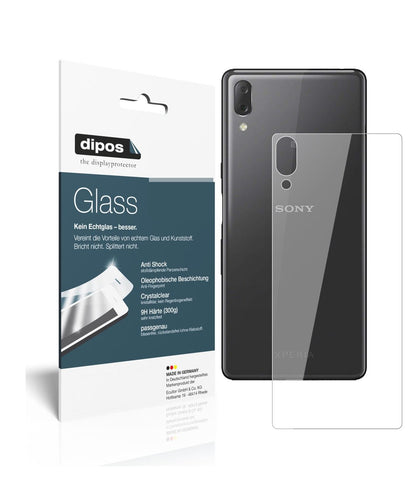 Perfekte Passform und ultimative Qualität: Unser 9H Panzerglas bietet Schutz für Sony-Xperia L3 Rückseite