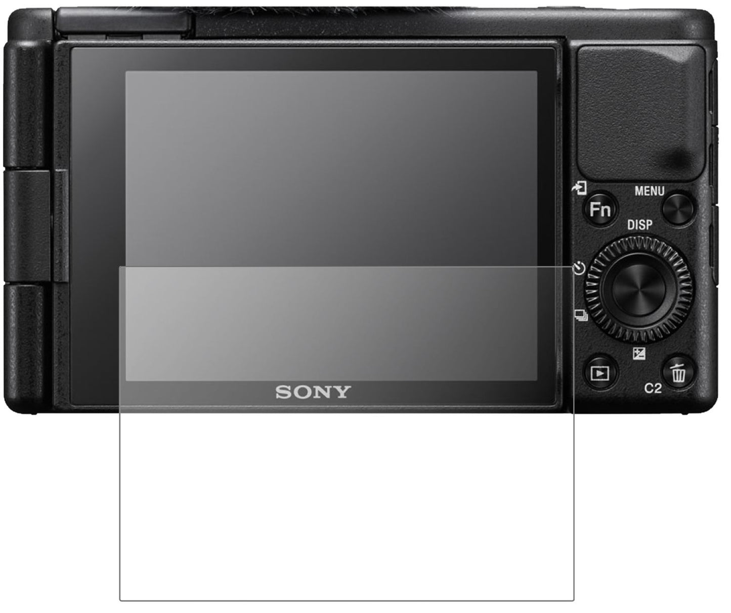 1x 9H Schutzfolie matt für Sony ZV-1 Panzerfolie