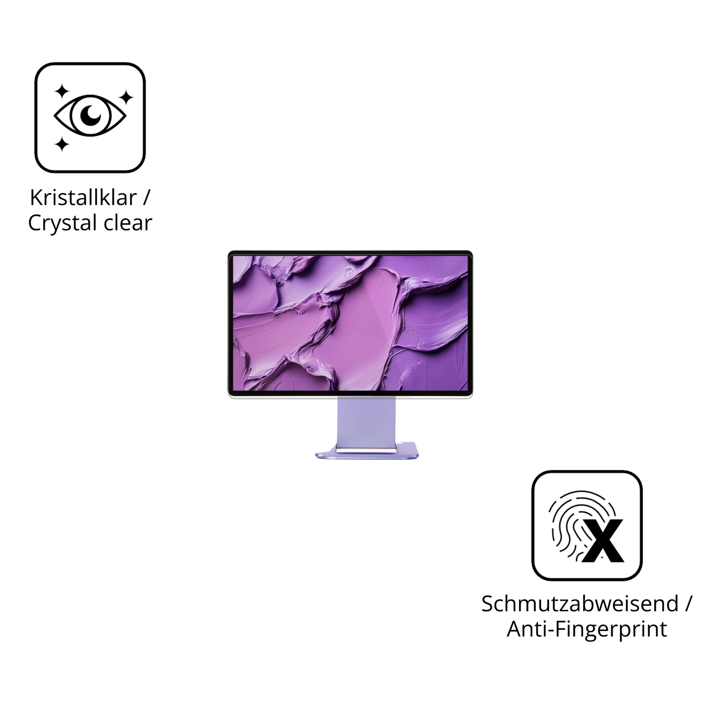 2x 9H Schutzfolie für Sotsu FlipAction Touch 14 Zoll Panzerfolie