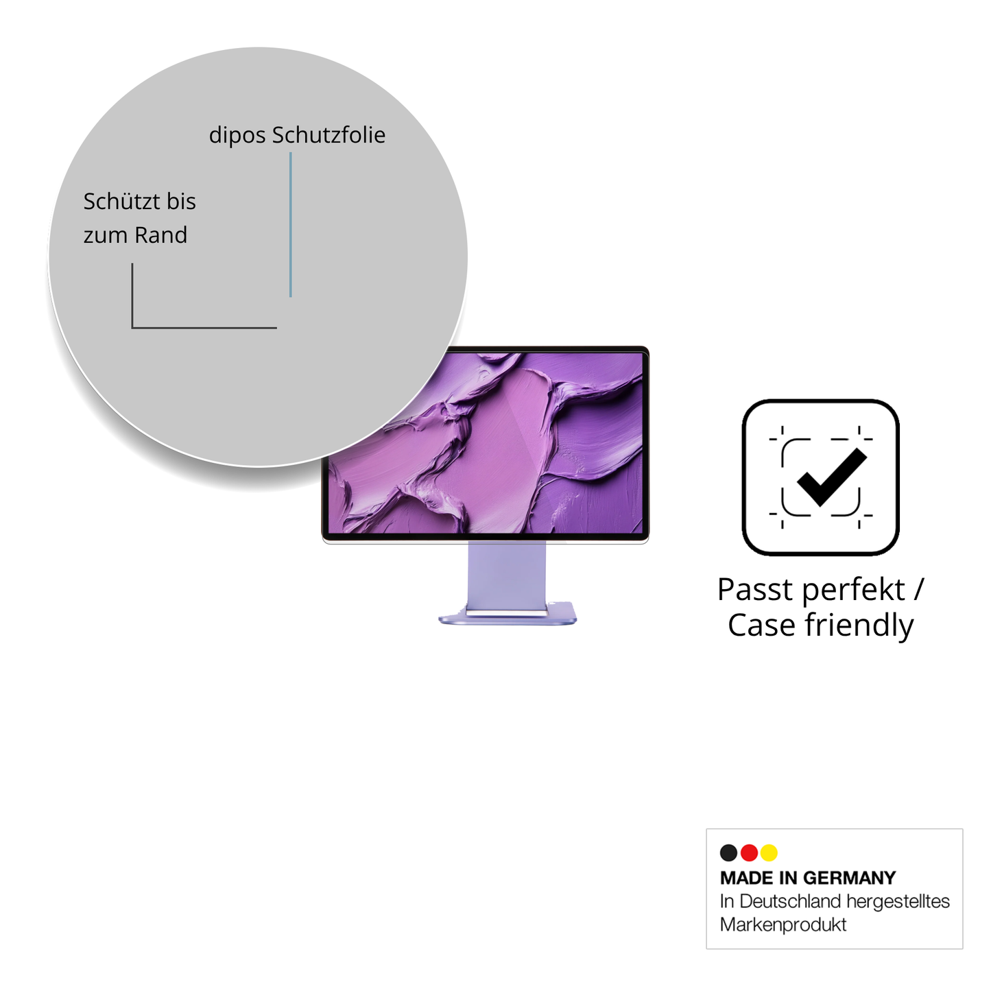2x 9H Schutzfolie für Sotsu FlipAction Touch 14 Zoll Panzerfolie