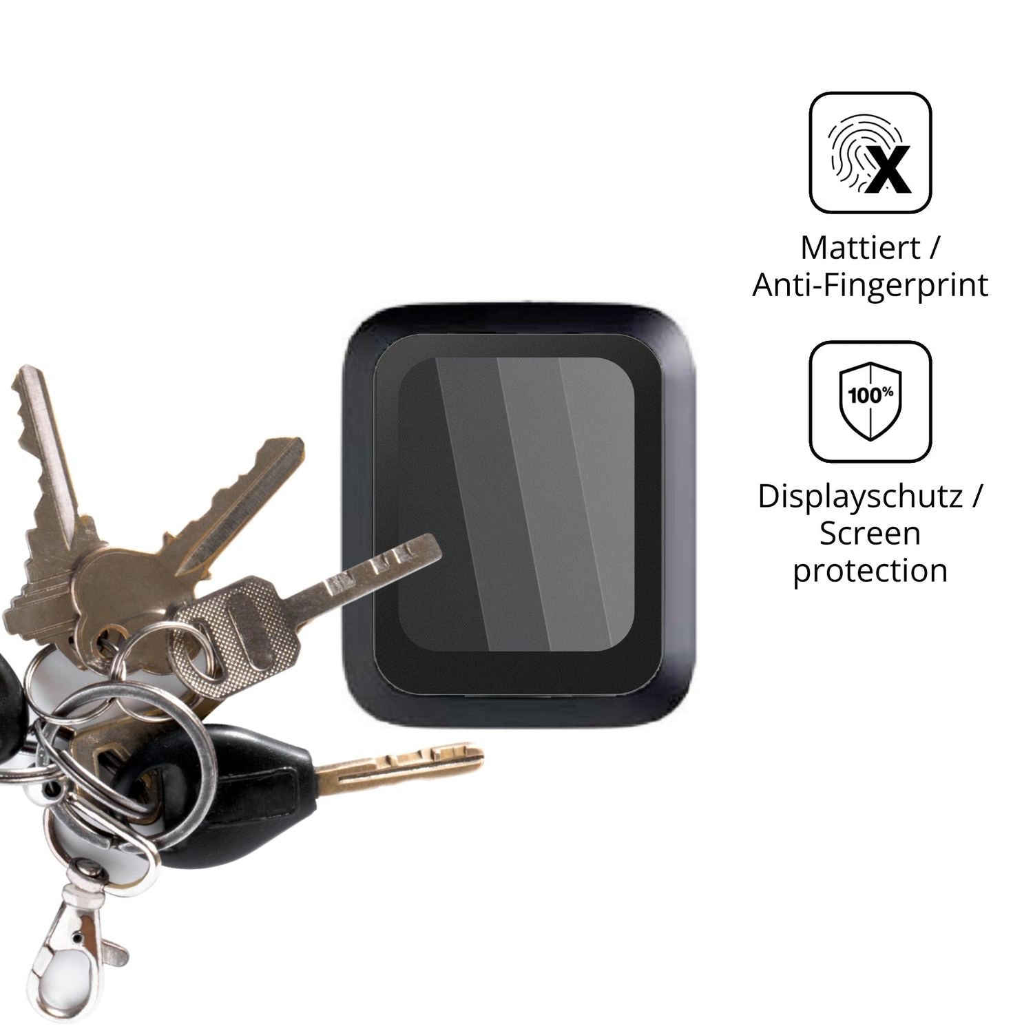 dipos Displayschutz für Specialized Mastermind H3 Turbo Connect, mattierte Oberfläche, Blickschutzfilter und perfekter Passform