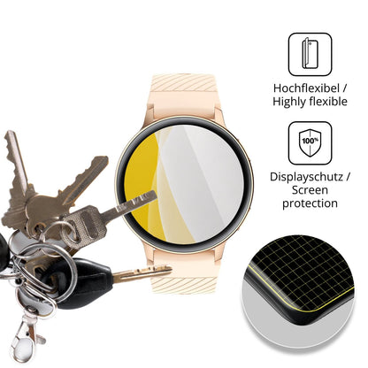 dipos Displayschutz für Stahlgear Luna 1.32 Zoll, transparente Oberfläche, geringe Dicke und perfekte Passform