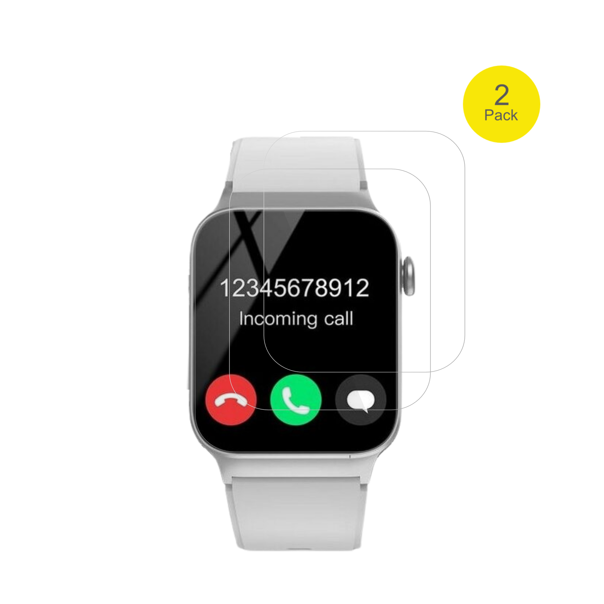 SteceiT50s mit aufgebrachter dipos Displayschutzfolie, glasklare Darstellung ohne Einschränkungen