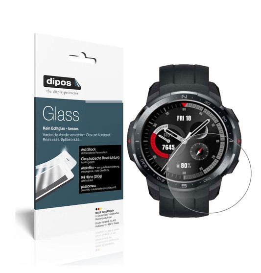 1x 9H Schutzfolie matt für Honor GS Pro Smartwatch (48mm) Panzerfolie