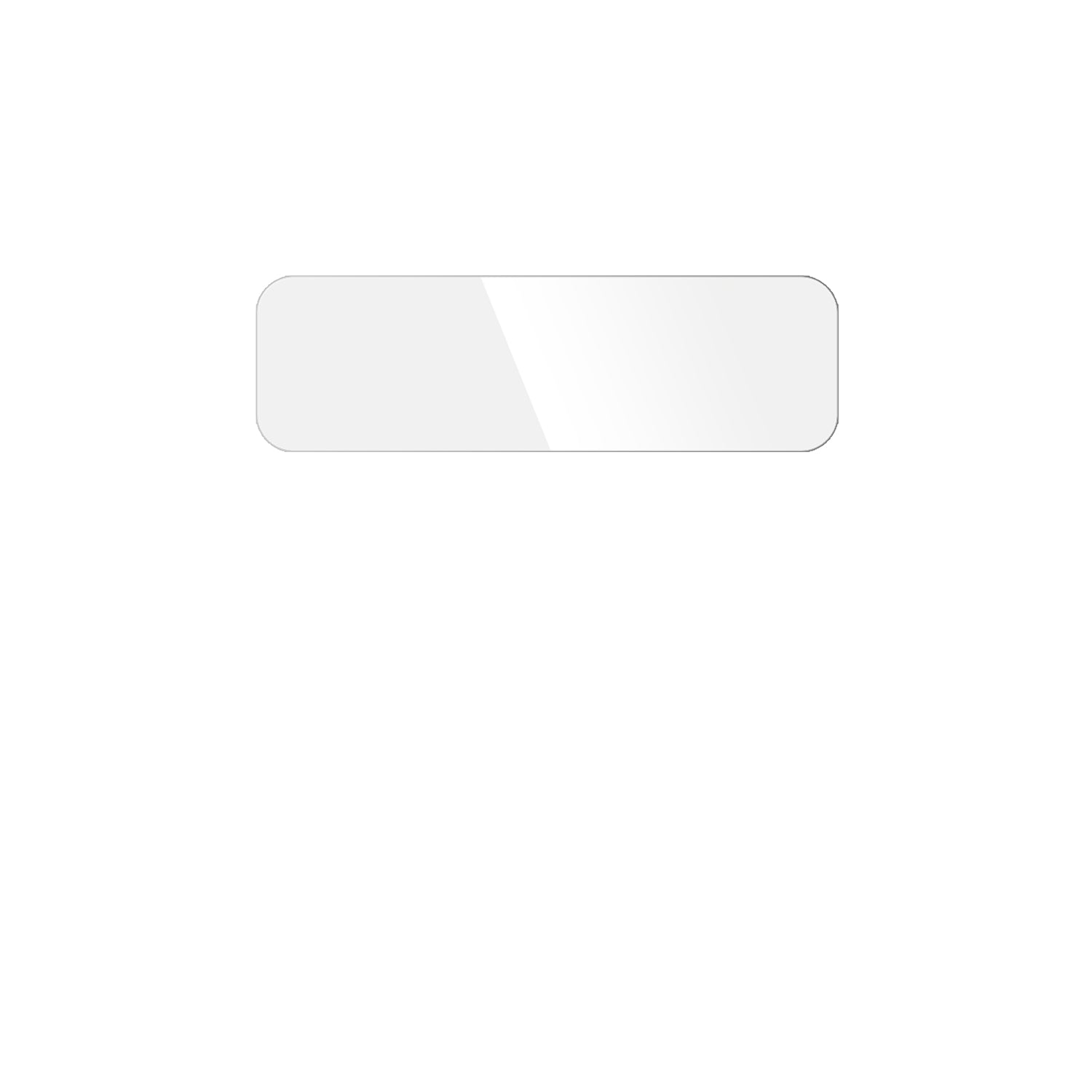 dipos Displayschutz für SumUp Air, transparente Oberfläche, geringe Dicke und perfekte Passform