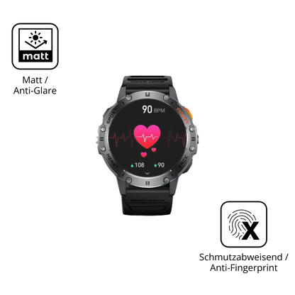 Dünne und entspiegelnde Folie passend zugeschnitten für Sunkta FV23-D-GS