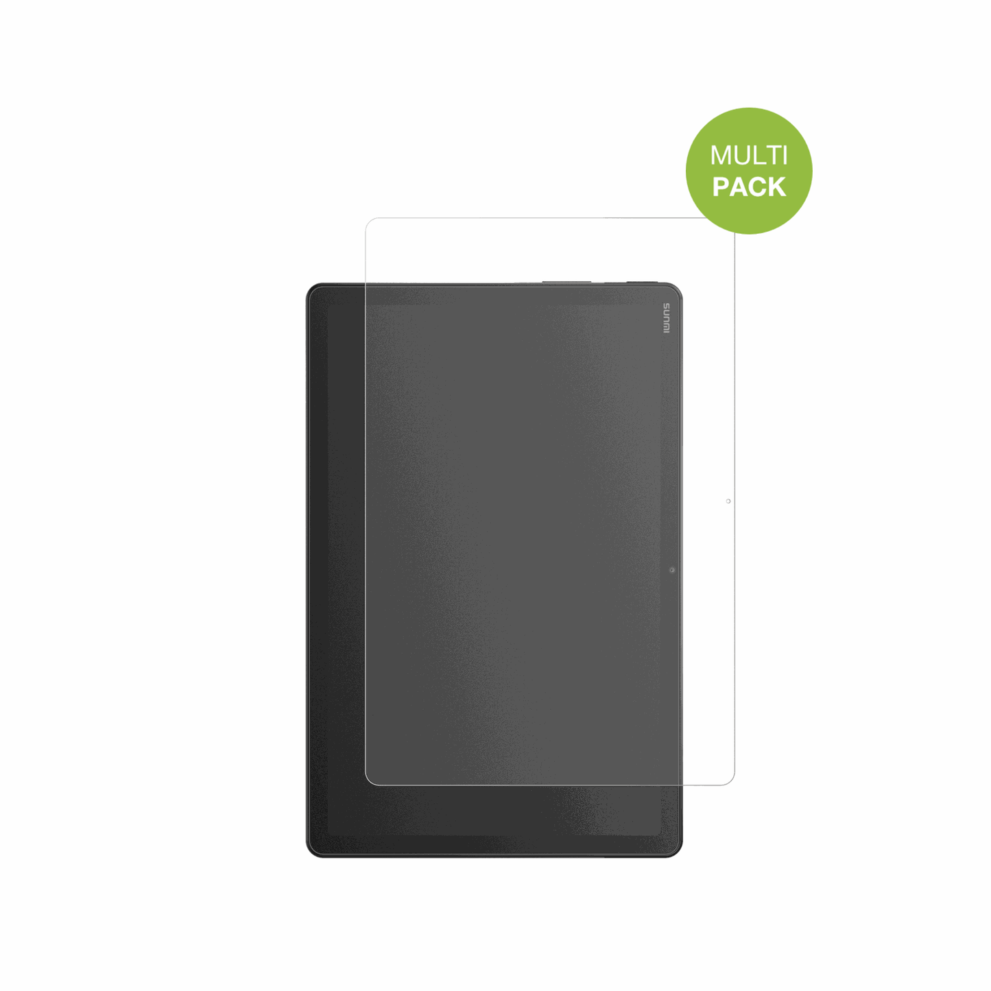 SunmiCPad 11 mit aufgebrachter dipos Displayschutzfolie, die lästige Fingerabdrücke minimiert