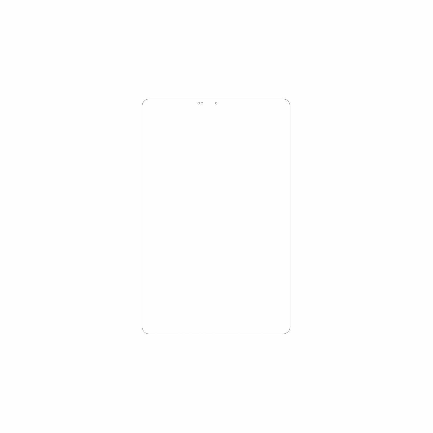 dipos Displayschutz für Sunmi CPad 8.7, mattierte Oberfläche, geringe Dicke und perfekte Passform