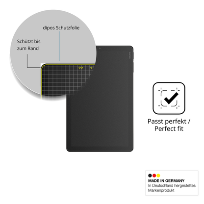 Schutz gegen Kratzer auf dem Sunmi CPad 8.7 Glas durch Schlüssel oder Ähnliches