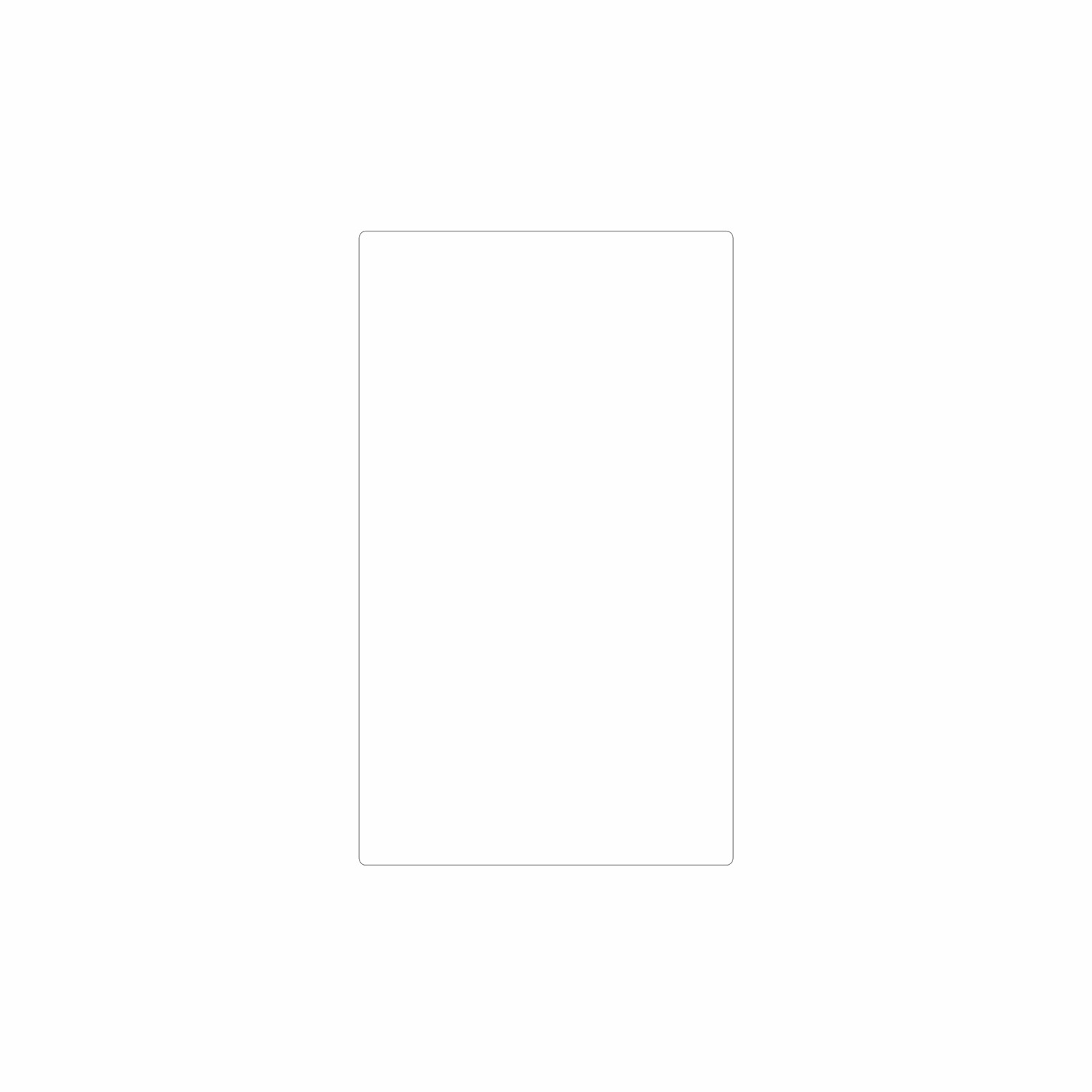 dipos Displayschutz für Sunmi Flex 3 22 Zoll, mattierte Oberfläche, geringe Dicke und perfekte Passform