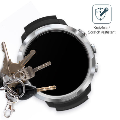 dipos Displayschutz für Suunto D5 Tauchcomputer, mattierte Oberfläche, robuste Festigkeit und perfekte Passform