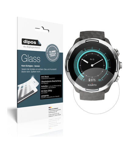 2x 9H Schutzfolie matt für Suunto 9 Panzerfolie