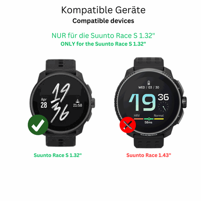 2x 9H Schutzfolie für Suunto Races Panzerfolie