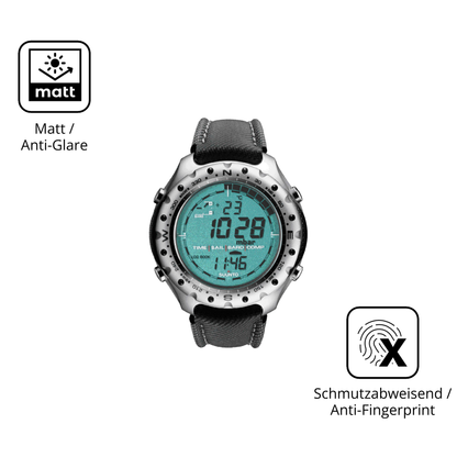 9H Hartbeschichtete, flexible Folie passend zugeschnitten für Suunto Regatta